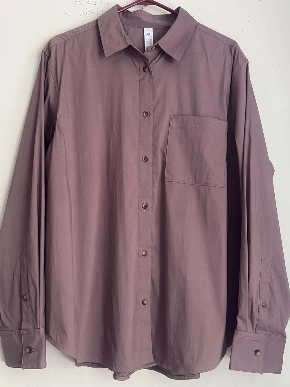 lululemon athletica Men's Button-Down Shirt - Mauve